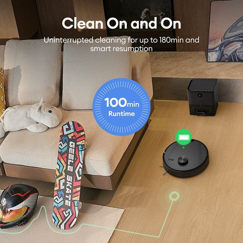 Ultenic T10 Lite robotas dulkių siurblys su LiDAR navigacija, 4500 Pa