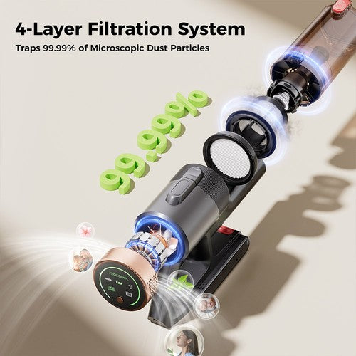 Proscenic P11 Ultra belaidis dulkių siurblys 40KPA 450W