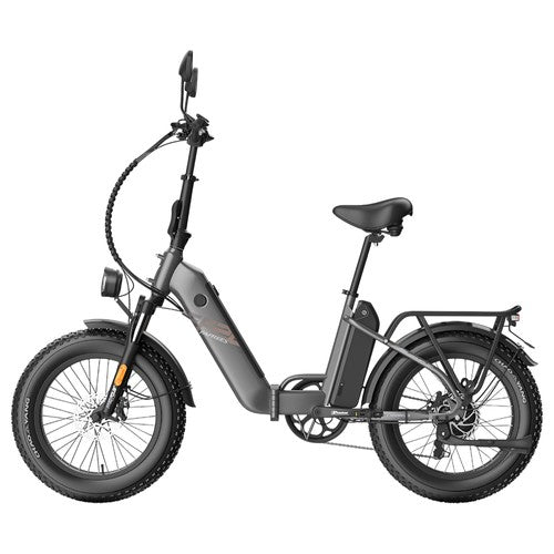 Fafrees FF20 Polar elektrinis dviratis, 500 W variklis, 48 V 24 Ah dvigubos baterijos