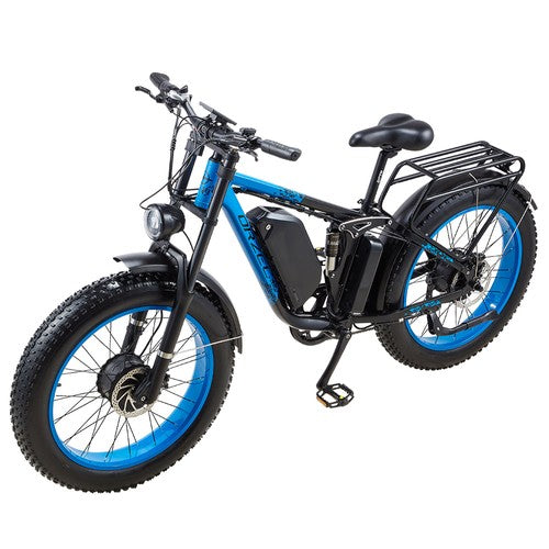 ORZELEBIKE K17 Elektrinis Dviratis, 1000W*2 Variklis, 48V 25Ah