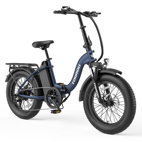 Touroll S2 Elektrinis Dviratis 650W Variklis 48V 15Ah