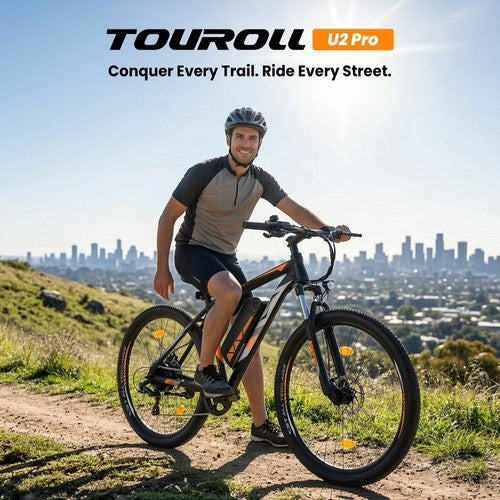 Touroll U2 Pro Elektrinis Dviratis, 750W Variklis, 48V 15Ah