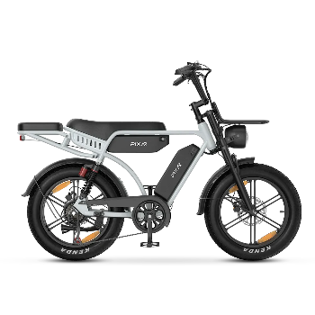 PIXAR® M9 Retro elektrinis dviratis 2× 48V 17,5Ah