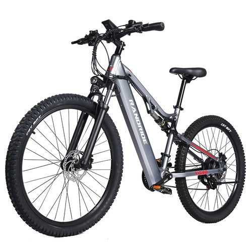 RANDRIDE YG90A elektrinis dviratis 1000W variklis 45km/h