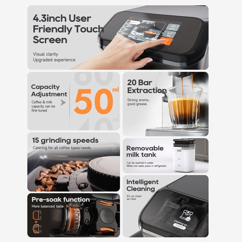 HiBREW H16 automatinis espreso kavos aparatas
