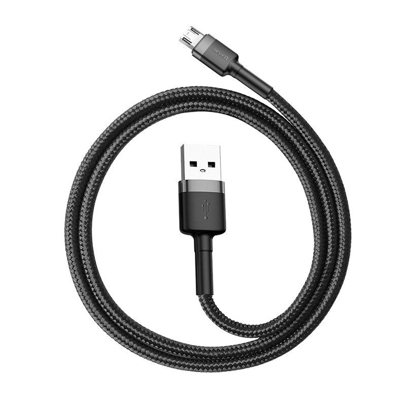 Baseus Cafule Micro USB cable 2.4A 1m (Gray + Black)