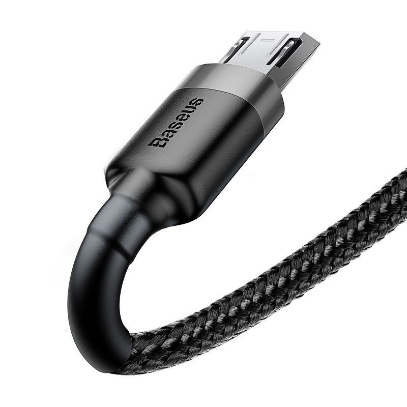 Baseus Cafule Micro USB cable 2.4A 1m (Gray + Black)