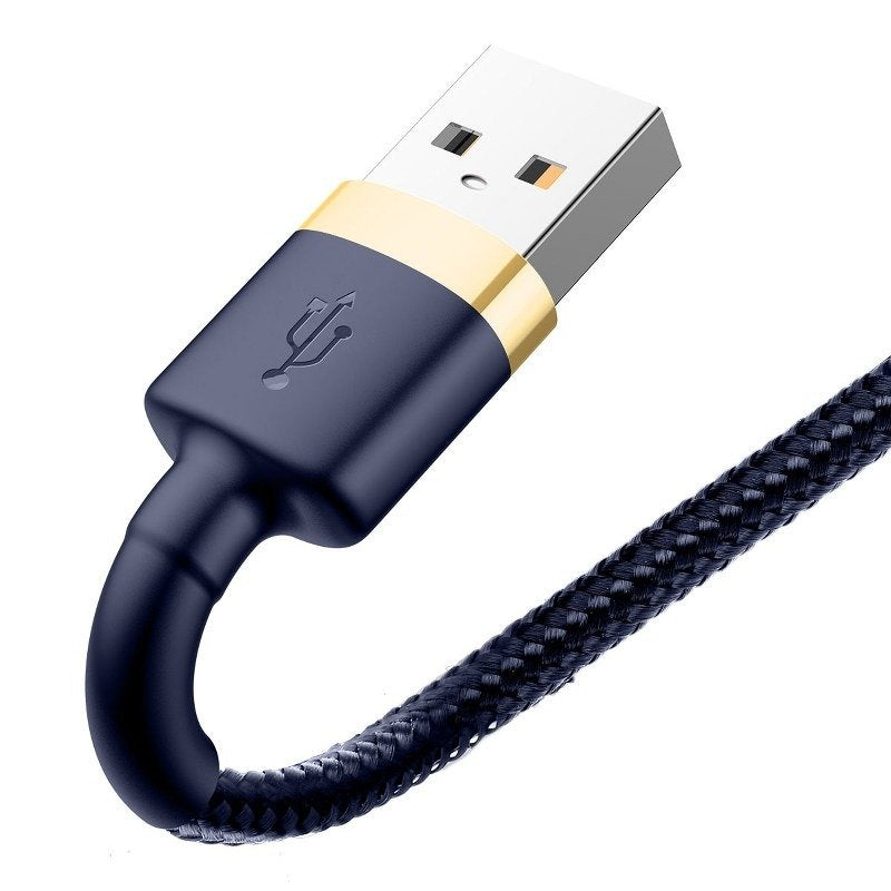 Baseus Cafule Lightning cable 1.5A 2m (Gold+Dark blue)