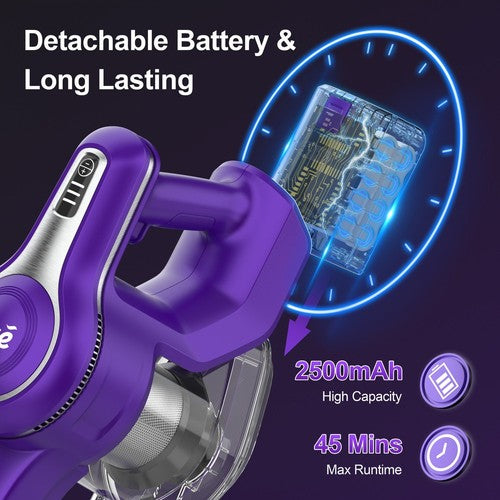 INSE S62 belaidis dulkių siurblys, 30 kPa, 300 W