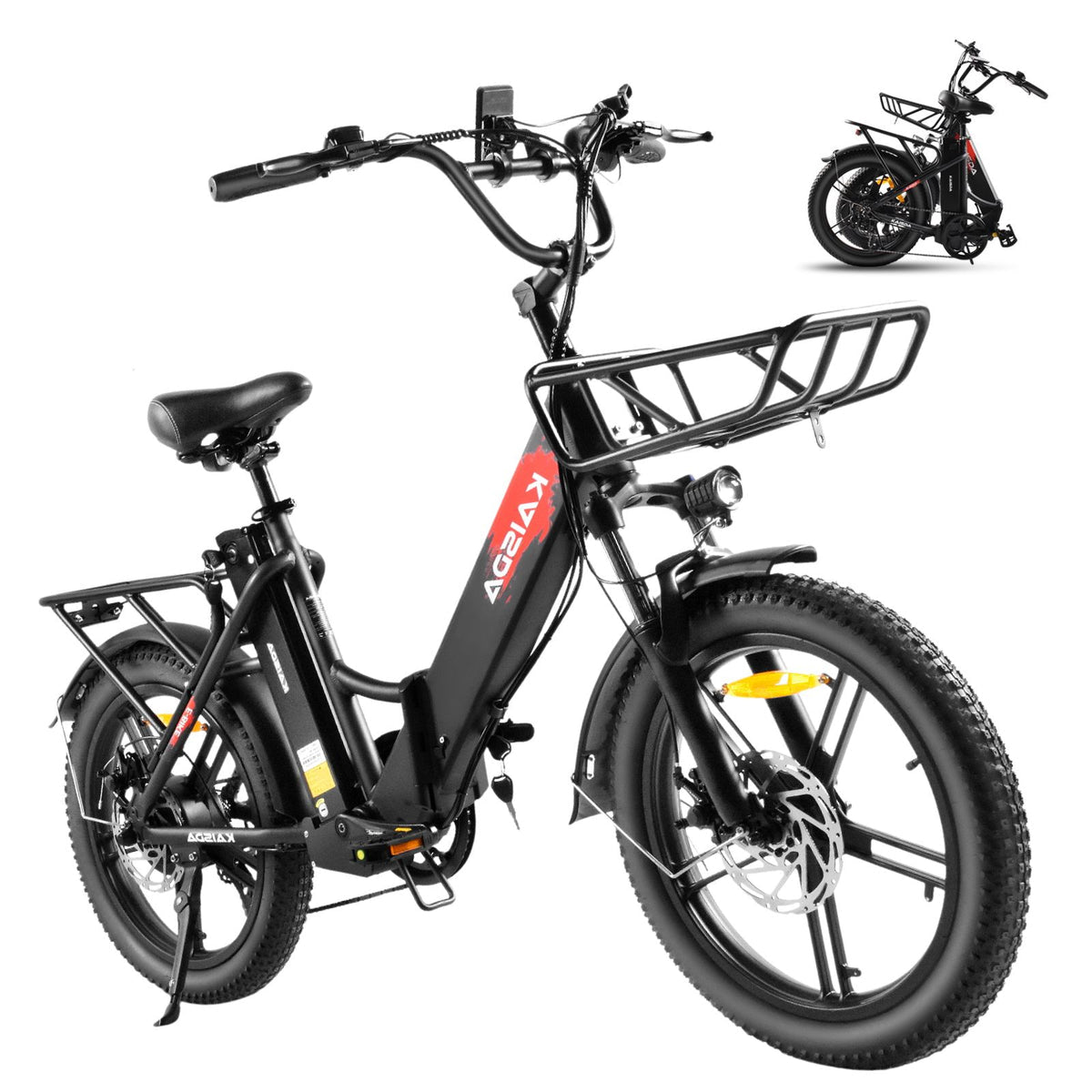 KAISDA K201 3.0 elektrinis dviratis 36V/20.8Ah