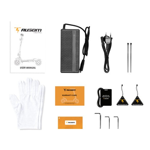 Ausom K20 Pro“ elektrinis paspirtukas, 1000 W variklis, 48 V 18 Ah