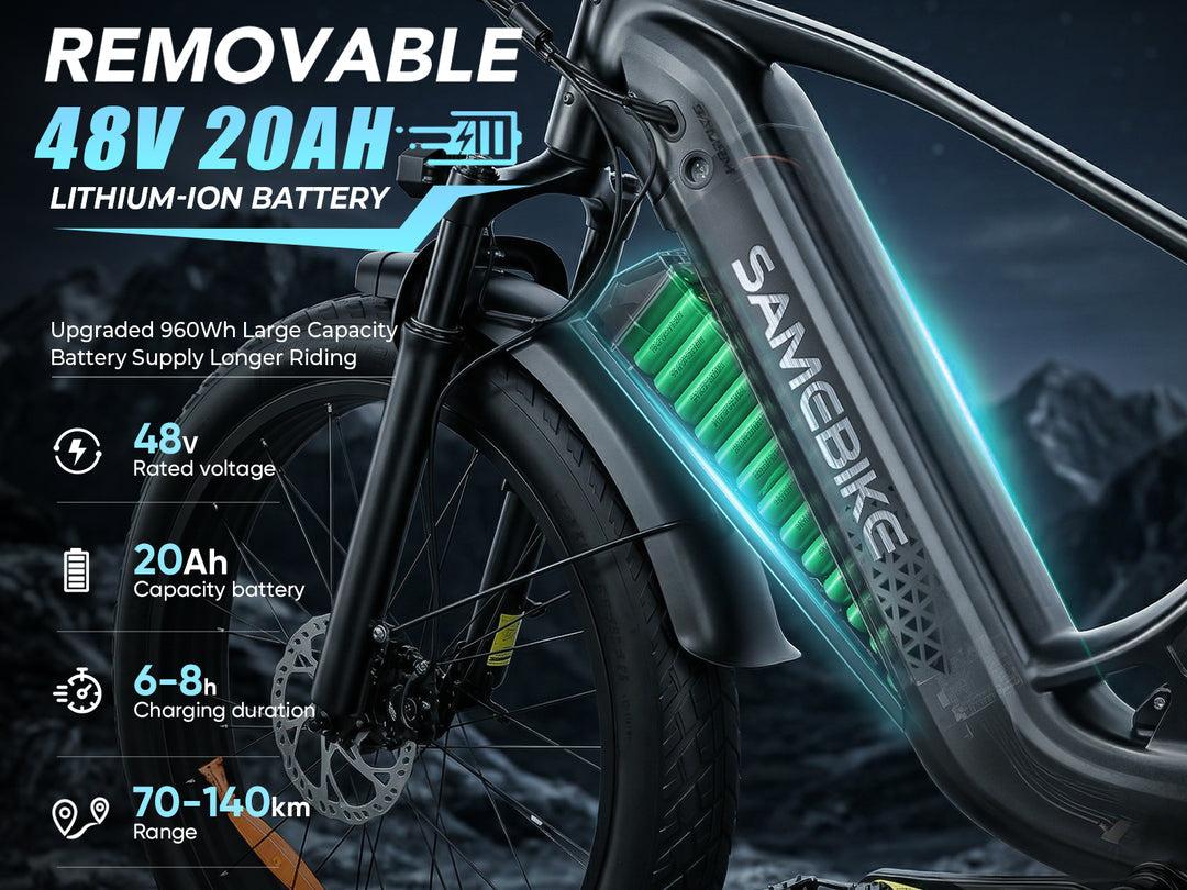 SAMEBIKE STORM Elektrinis Dviratis 1000W
