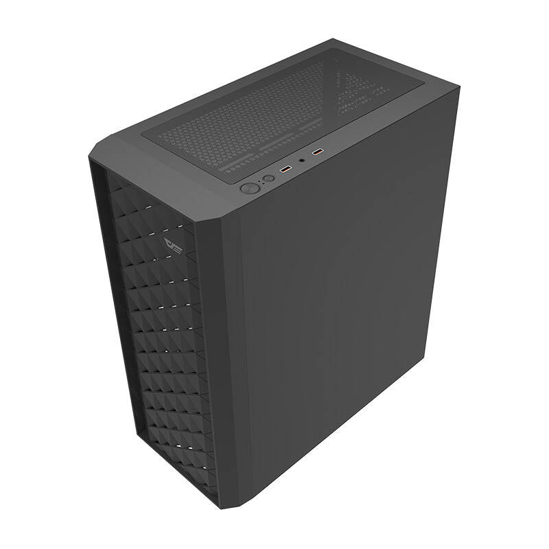 Darkflash DK351 computer case (black) + 4 RGB fans