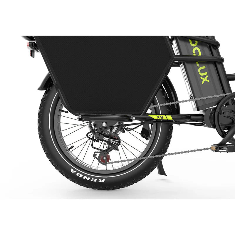 KOOLUX X8 FAT TYRE CARGO elektrinis dviratis 64Ah