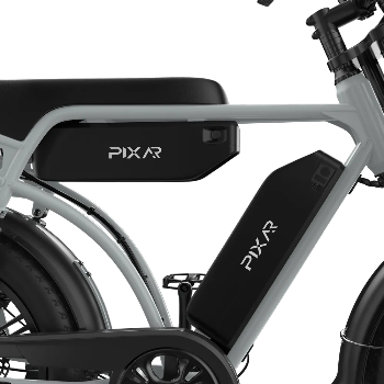 PIXAR® M9 Retro elektrinis dviratis 2× 48V 17,5Ah