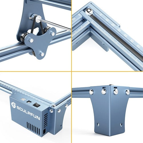 SCULPFUN S9 5,5 W lazerinis graviravimo įrenginys