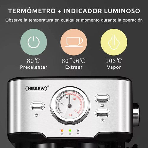 HiBREW H5 1050W kavos virimo aparatas, 20 barų
