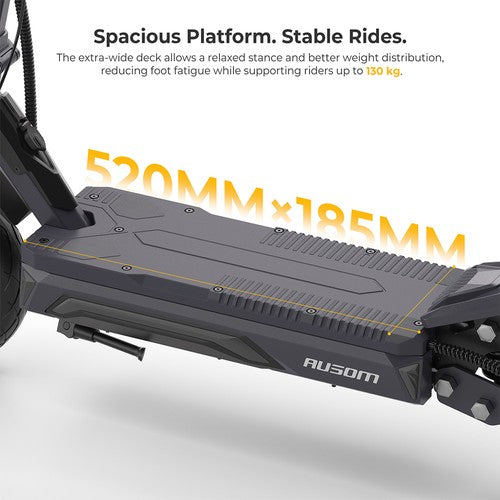 Ausom K20 Pro“ elektrinis paspirtukas, 1000 W variklis, 48 V 18 Ah