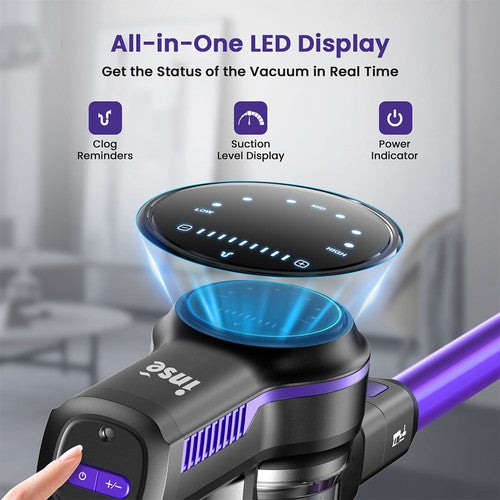 INSE S7P belaidis dulkių siurblys 26 kPa