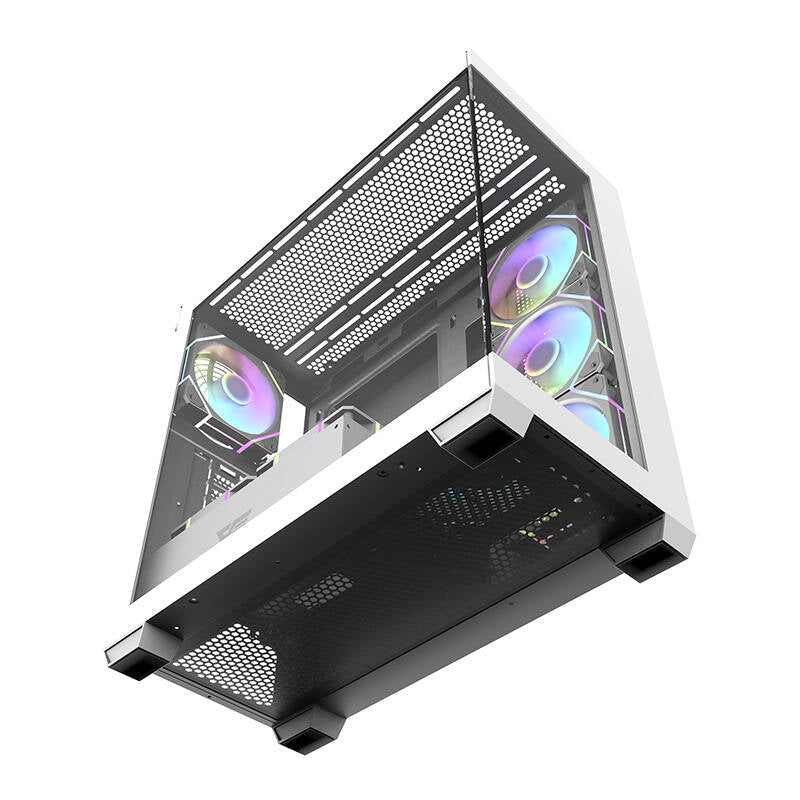 Computer case Darkflash DS900 (white) + 7 ARGB Fans