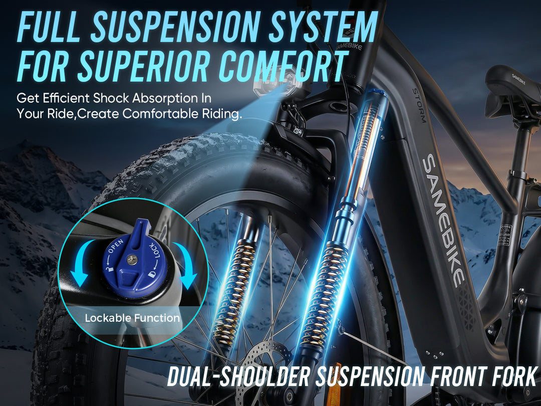 SAMEBIKE STORM Elektrinis Dviratis 1000W