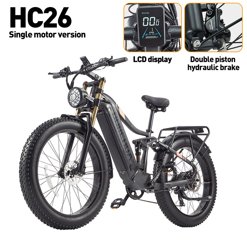 Burchda HC26 elektrinis dviratis 2500W