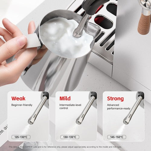 HiBREW H13 pusiau automatinis kavos aparatas, dviguba katilo sistema
