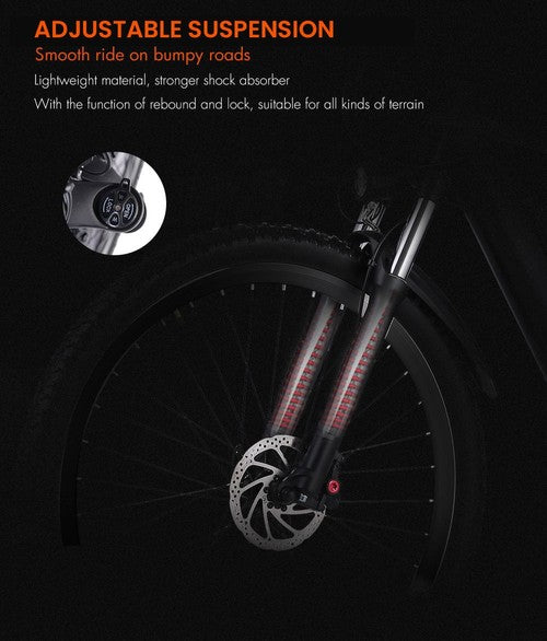 RANDRIDE YG90A elektrinis dviratis 1000W variklis 45km/h