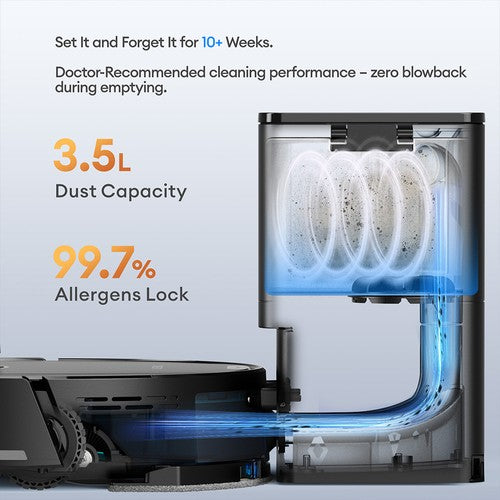 Ultenic T20 Pro robotas dulkių siurblys, 8000 Pa