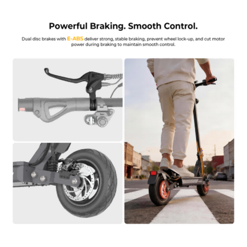 Ausom Gosoul 2 elektrinis paspirtukas, 800 W variklis, 48V 13Ah