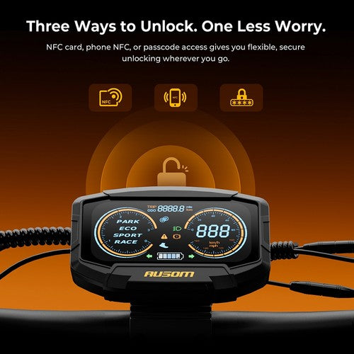 Ausom K20 Pro elektrinis paspirtukas 1000W*2