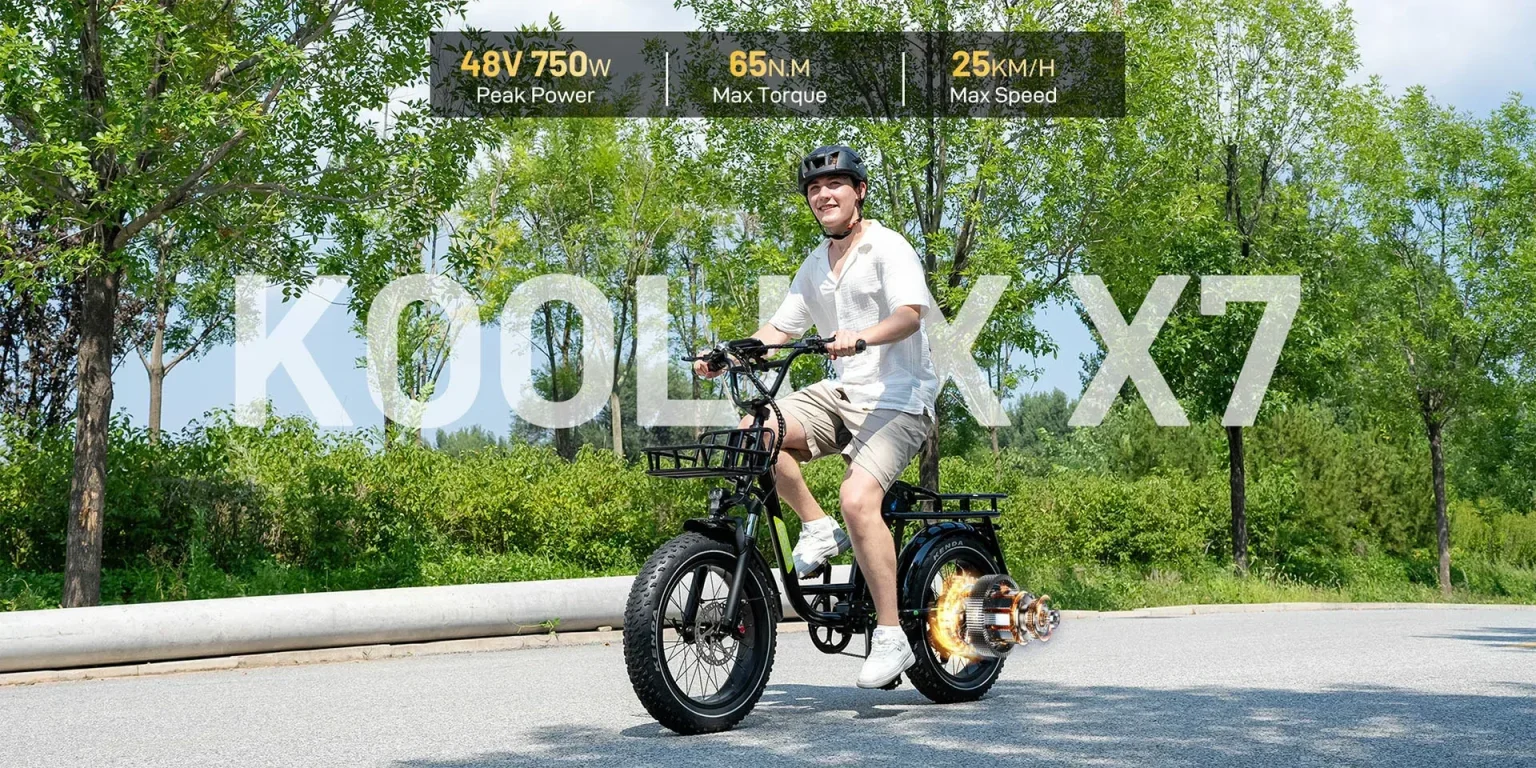 KOOLUX X7 elektrinis dviratis 750W 25Ah