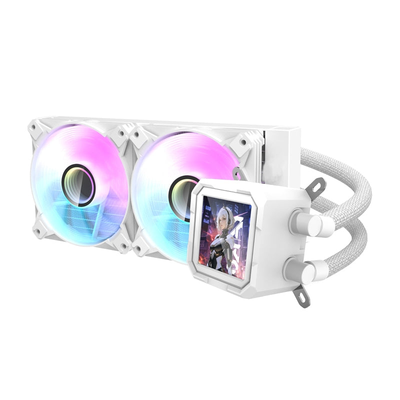 Darkflash DV240S CPU water cooler (white)