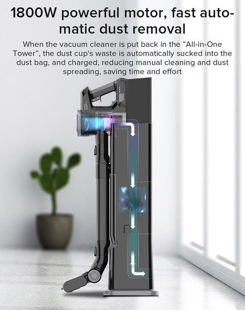 Yanhama P7 PLUS belaidis dulkių siurblys 25kPa