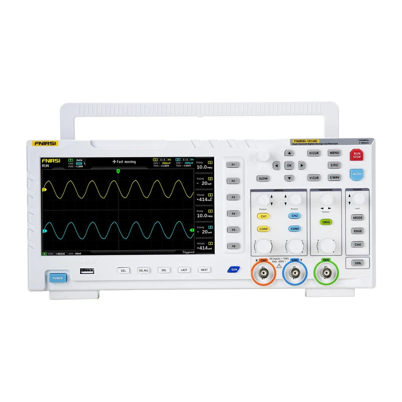 FNIRSI 1014D 2-in-1 oscilloscope signal generator