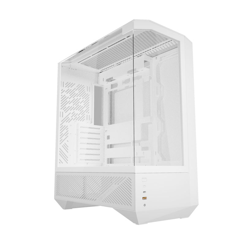 Darkflash DY460 computer case (White) + 4 ARGB fans