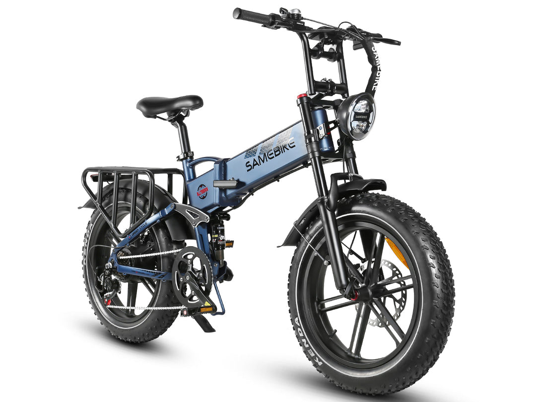 SAMEBIKE RS-A02 Plus storų padangų elektrinis bekelės dviratis 1200W