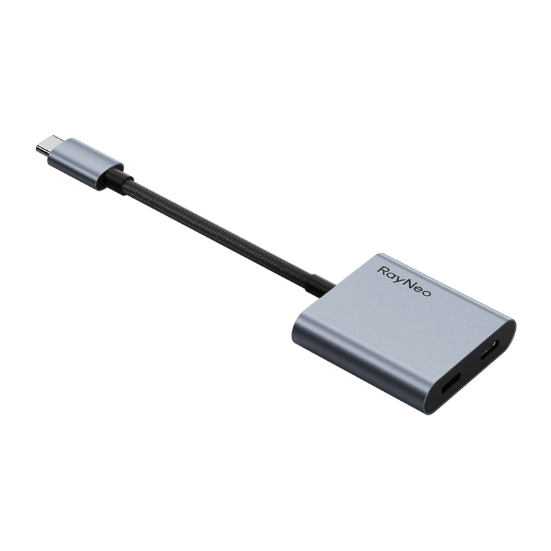 USB-C charging adapter for RayNeo AR glasses