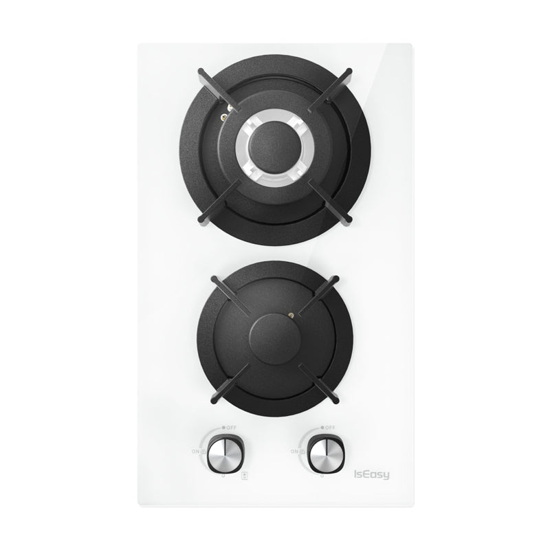 ISEASY MGBG-312A gas hob, 2 burners (white)