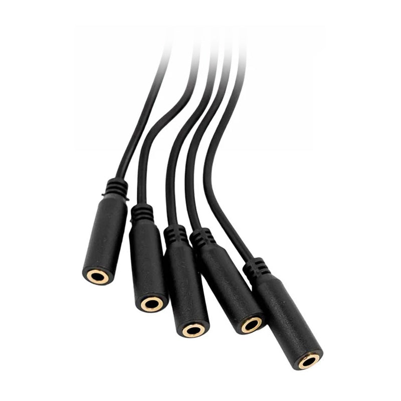 1-to-5 splitter, 3.5mm jack—Shelly accessory for The Pill