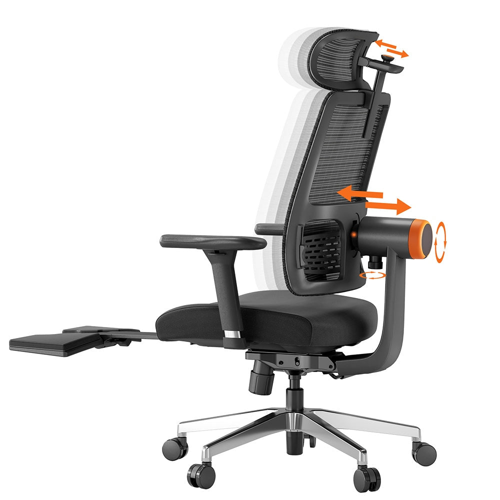 NEWTRAL MagicH-BPro ergonomiška kėdė su kojų atrama