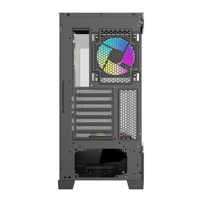Computer case DarkFlash K430 + 6 fans (black)