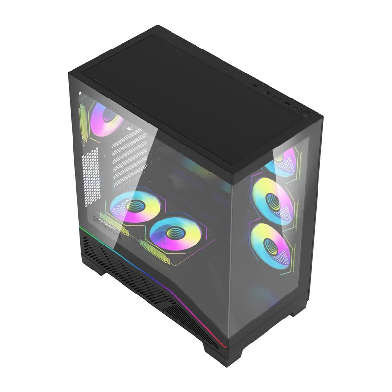 Computer case DarkFlash K430 + 6 fans (black)