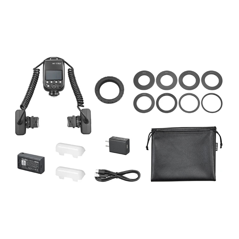 Dual-head macro flash GODOX MF-T76 for Nikon