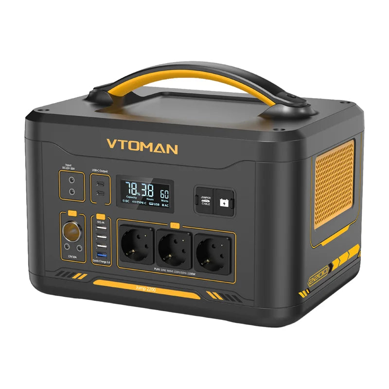 Portable Power Station VTOMAN Jump 2200 2200W