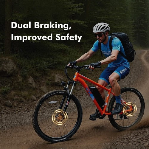 PVY M29 elektrinis dviratis 250W variklis 48V 17,5Ah