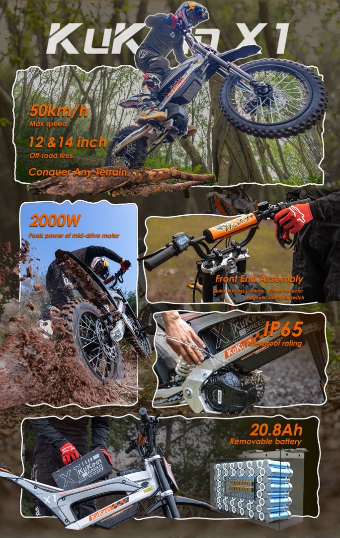„KuKirin X1“ elektrinis motociklas
