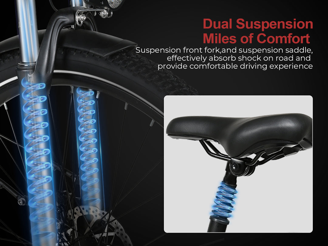 SAMEBIKE RS-A01 Pro-T Elektrinis Dviratis