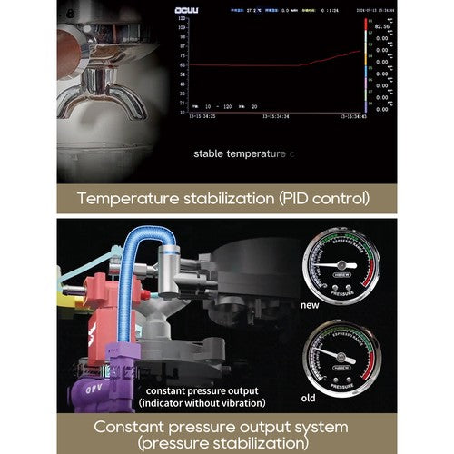 HiBREW H10 PLUS espreso kavos aparatas, 20 barų pusiau automatinis kavos aparatas