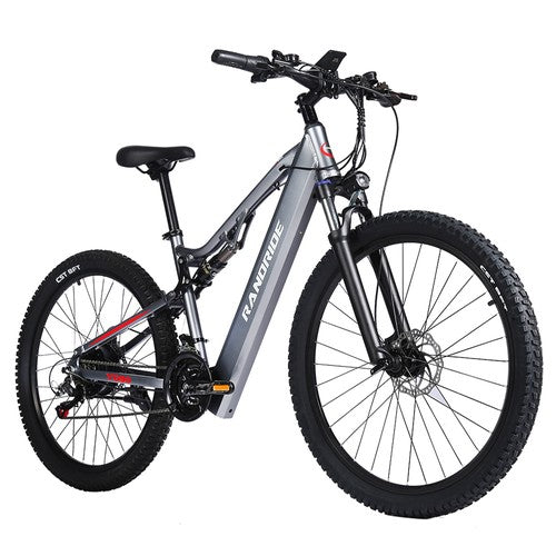RANDRIDE YG90A elektrinis dviratis 1000W variklis 45km/h